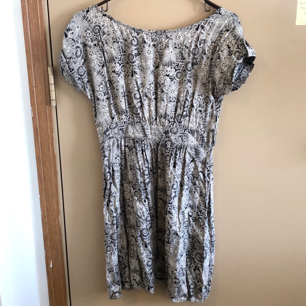 Black and Tan dress